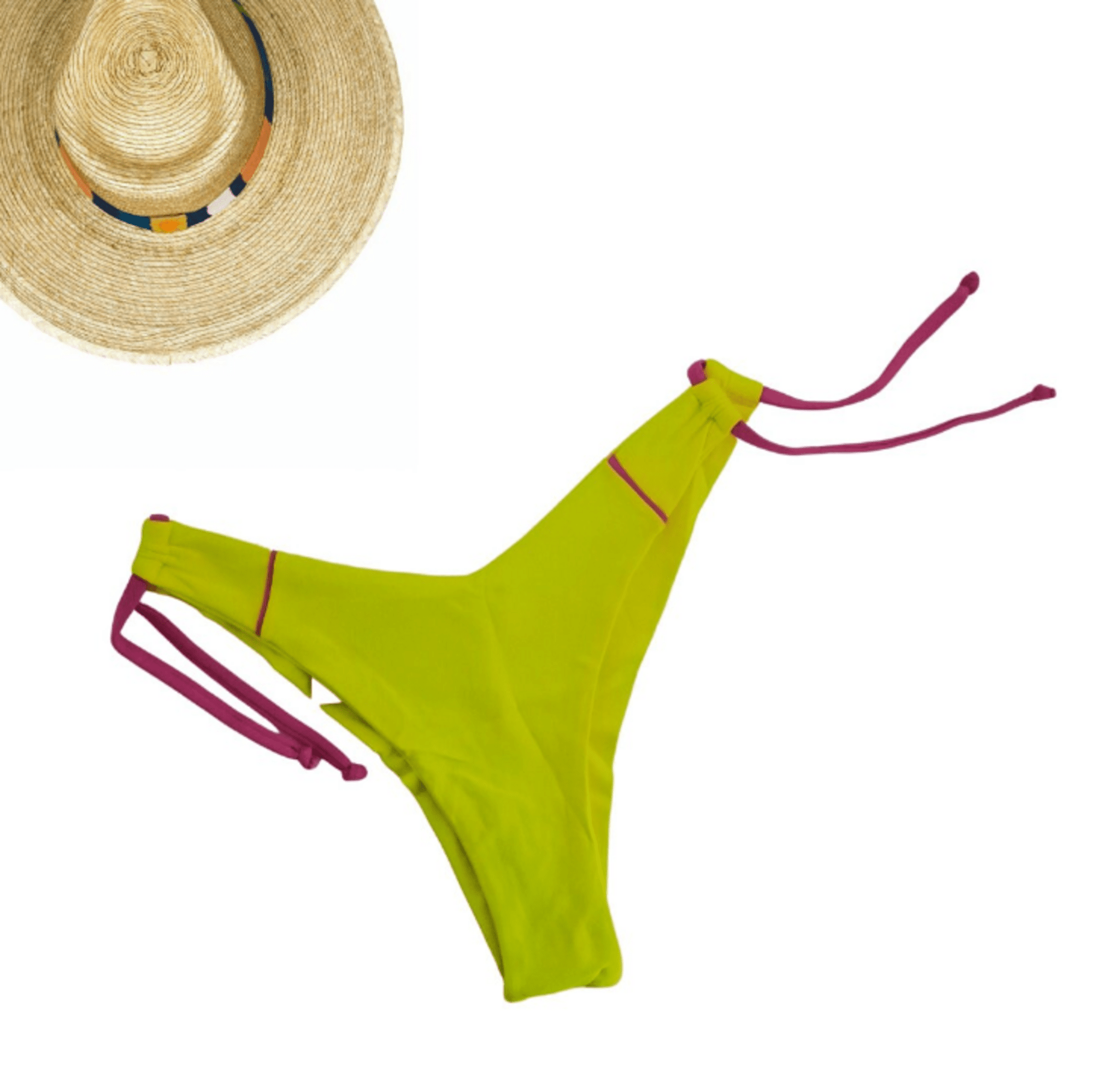 Bikini Brasileño Amarillo - 4